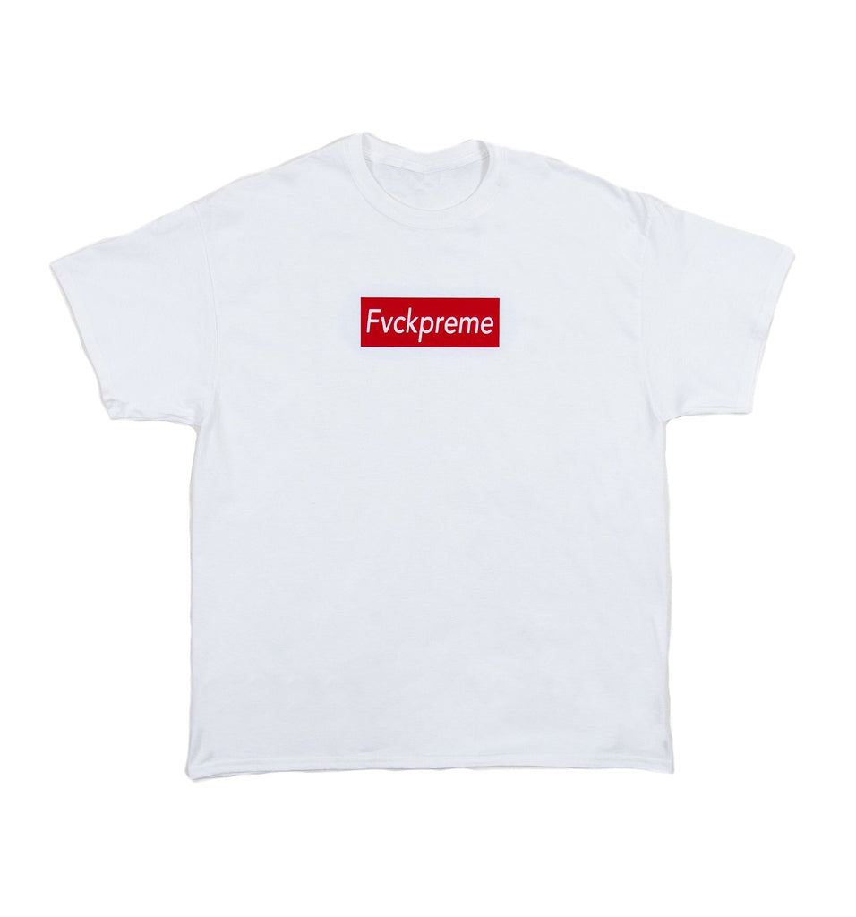 FVCKPREME T-Shirt Rot/Weiß