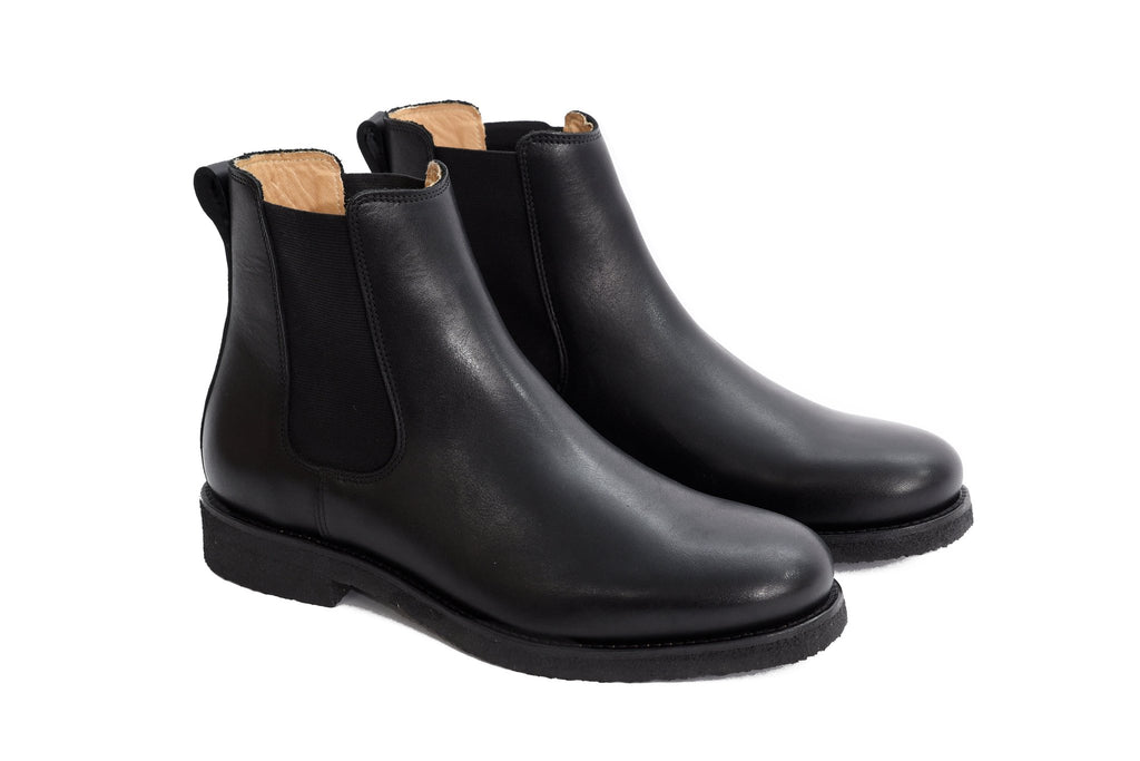 CHELSEA BOOT - BLACK LEATHER
